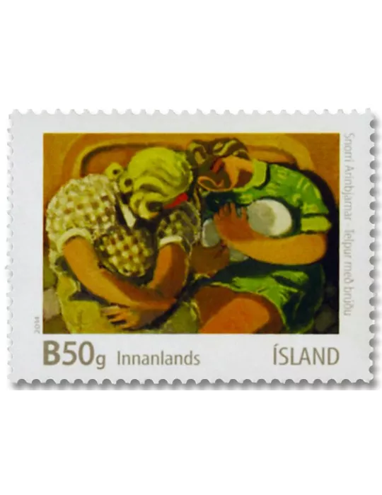 n° 1371/1374 - Timbre ISLANDE Poste