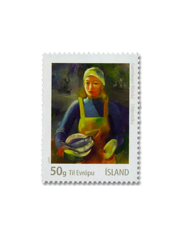 n° 1371/1374 - Timbre ISLANDE Poste