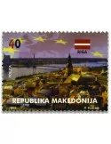 n° 699/700 - Timbre MACEDOINE Poste