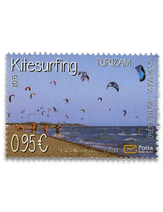 n° 371 - Timbre MONTENEGRO Poste