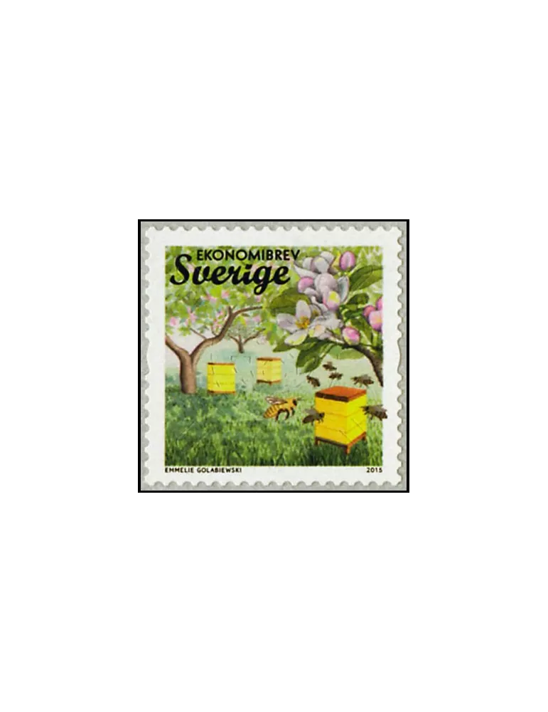 n° 3025/3026 - Timbre SUEDE Poste