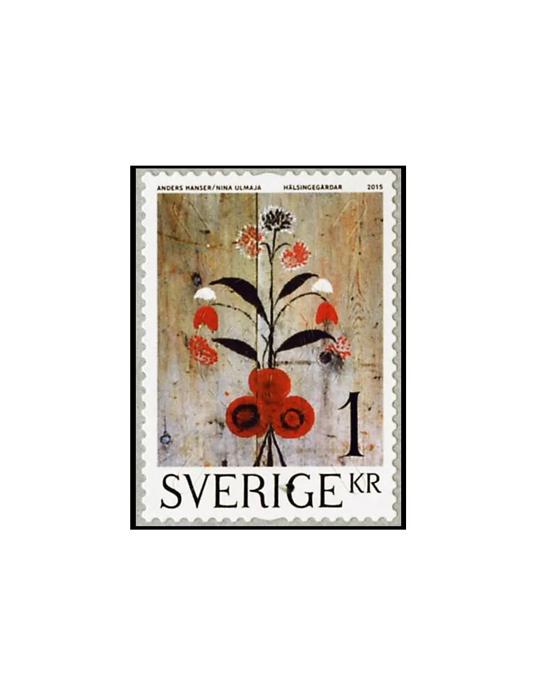 n° 3034/3038- Timbre SUEDE Poste