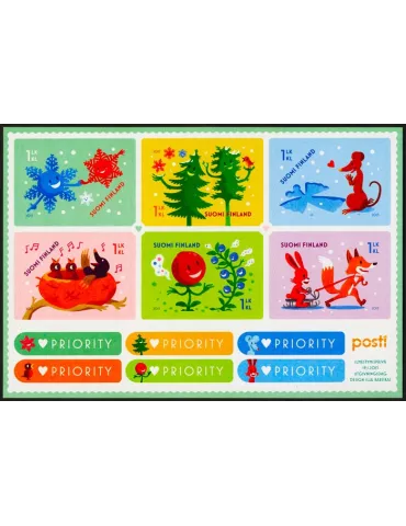 n° 2328/2333 - Timbre FINLANDE Poste