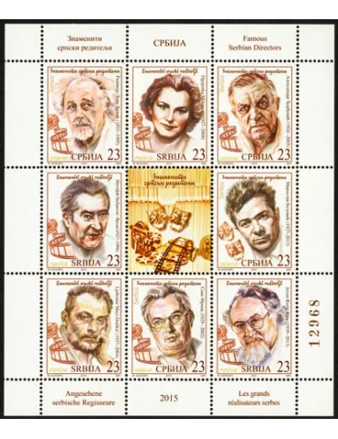 n° 584/591 - Timbre SERBIE Poste