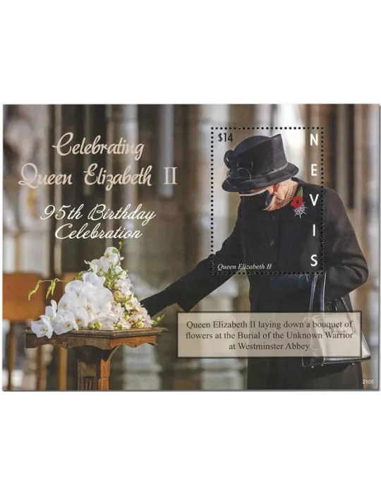 n° 419 - Timbre NEVIS Blocs et feuillets