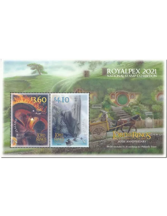 n° 413 - Timbre NOUVELLE-ZELANDE Blocs et feuillets