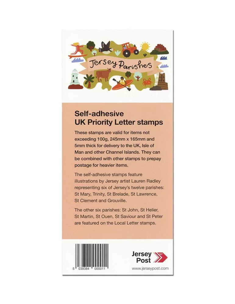 n° C2590 et C2596 - Timbre JERSEY Carnets