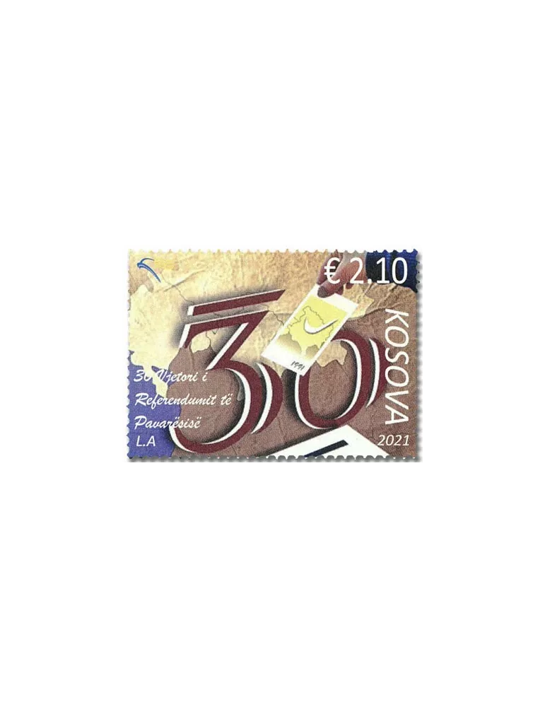 n° 385 - Timbre KOSOVO Poste