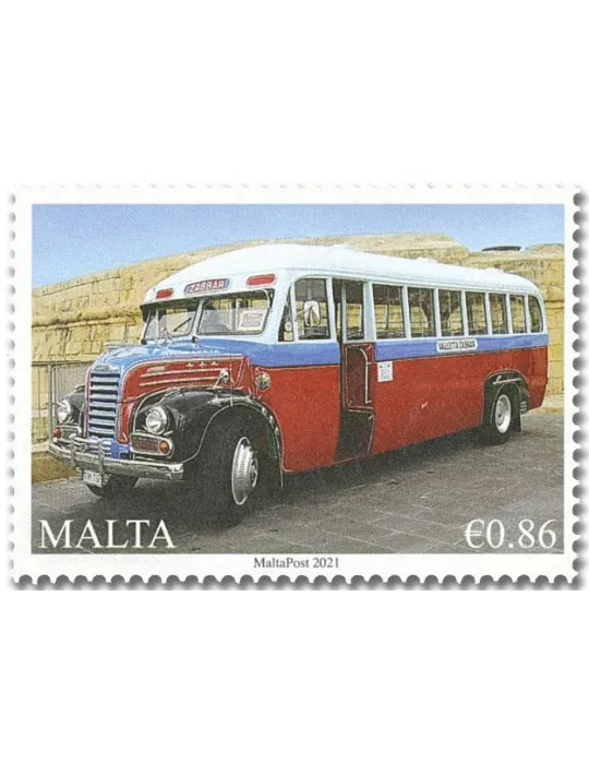 n° 2077/2079 - Timbre MALTE Poste