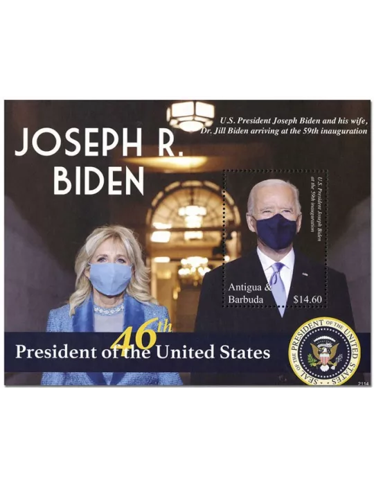 n° 814 - Timbre ANTIGUA Blocs et feuillets