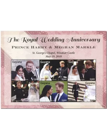 n° 7212/7217 - Timbre GUYANA Poste