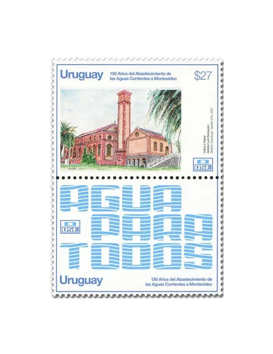 n° 3042 - Timbre URUGUAY Poste