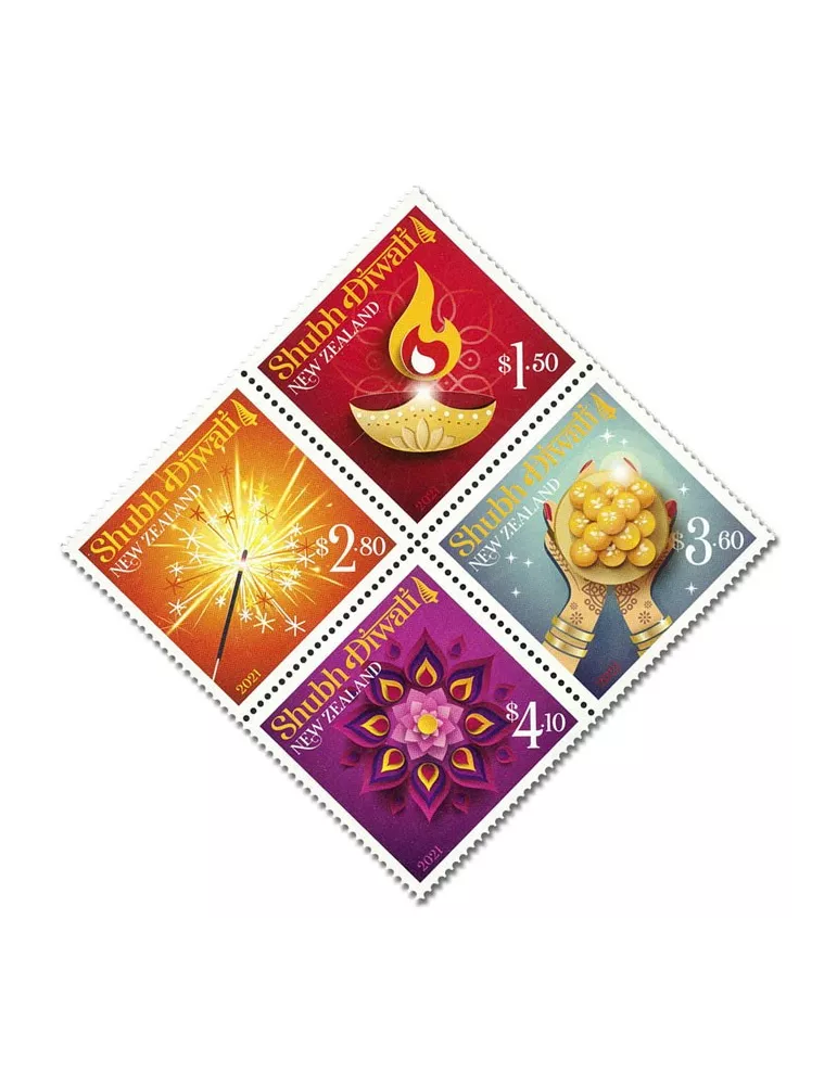 n° 3666/3669 - Timbre NOUVELLE-ZELANDE Poste