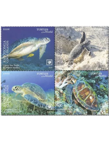 n° 95/98 - Timbre RAROTONGA Poste