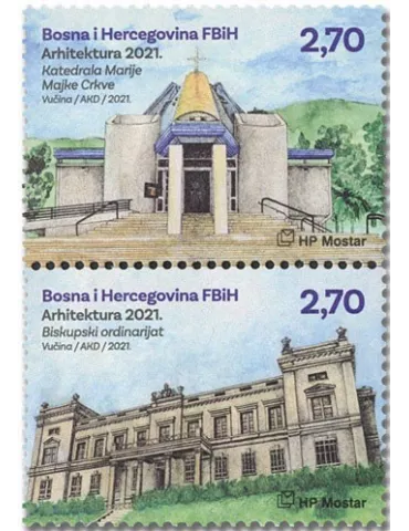 n° 531/532 - Timbre HERCEG-BOSNA Poste