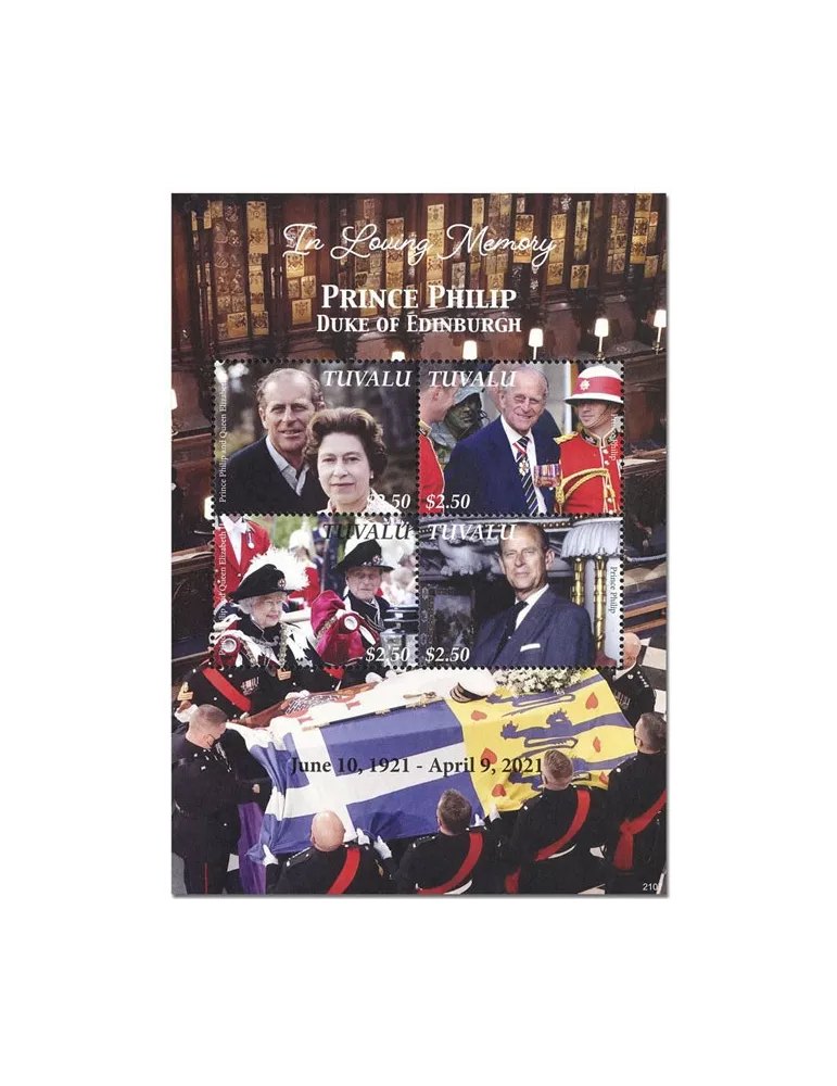 n° 2288/2291 - Timbre TUVALU Poste