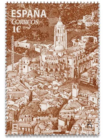 n° F4684- Timbre ESPAGNE Poste 2