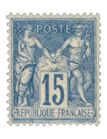 n° 101 obl. - Type Sage (Type II)