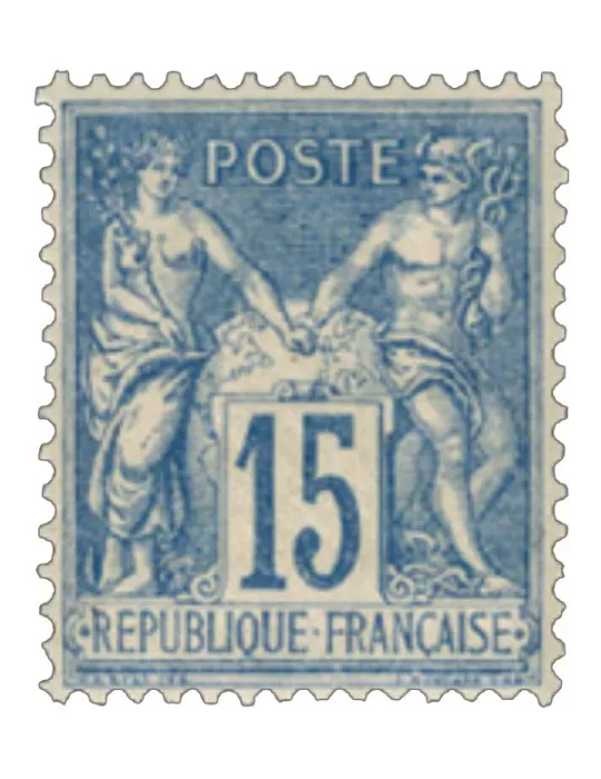 n° 101 obl. - Type Sage (Type II)