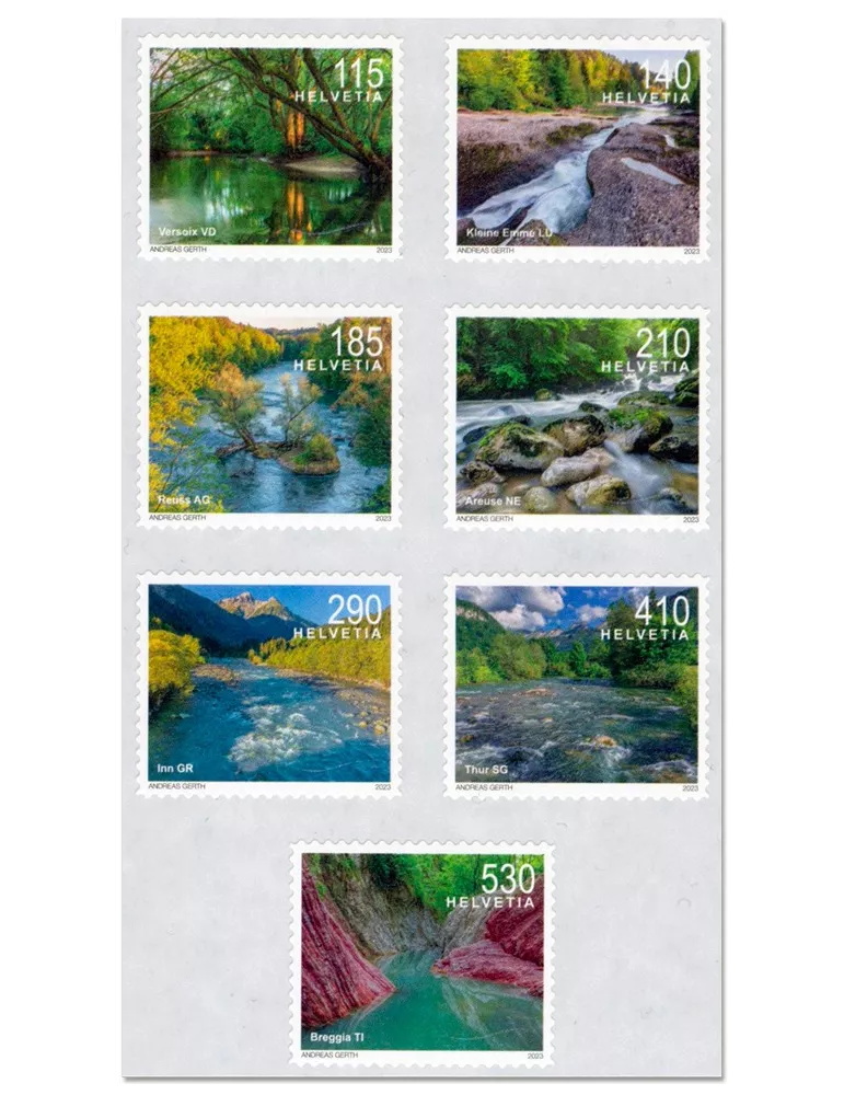 n° 2755/2761 - Timbre SUISSE Poste