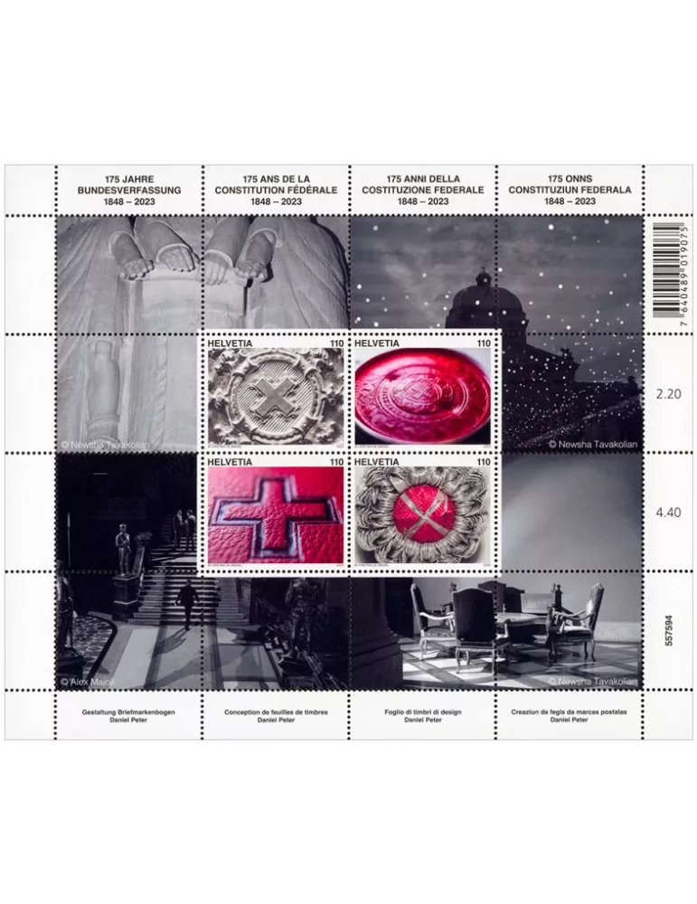 n° 2783/2786 - Timbre SUISSE Poste