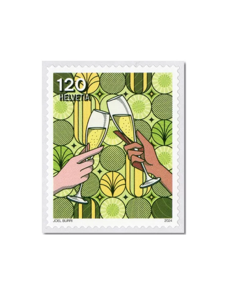 n° 2823/2825 - Timbre SUISSE Poste