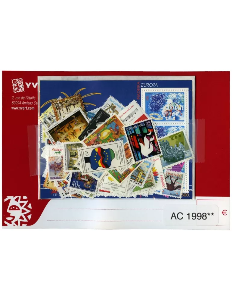 1998** - Année complète neuf EUROPA