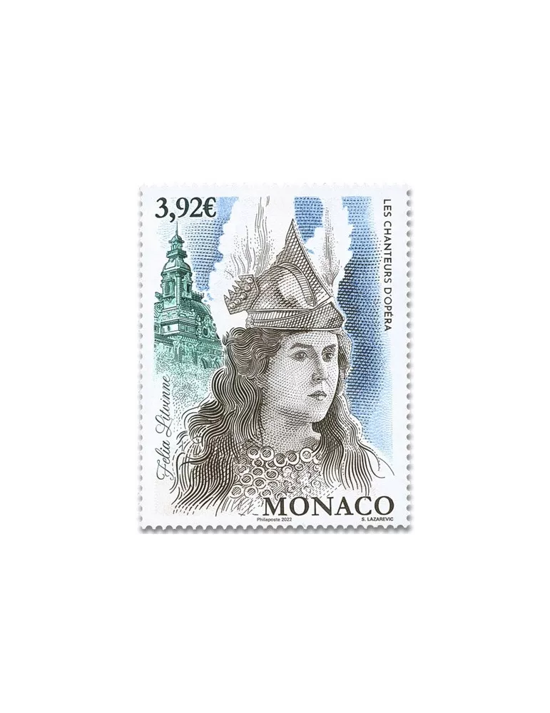 n° 3321/3322 - Timbre MONACO Poste