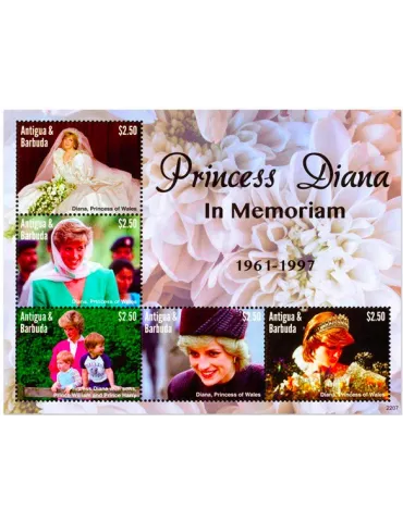 n° 5207/5211 - Timbre ANTIGUA Poste