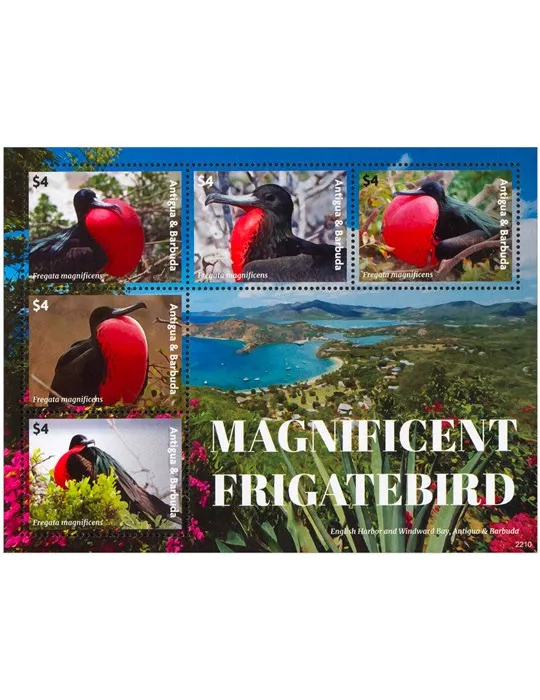 n° 5221/5225 - Timbre ANTIGUA Poste