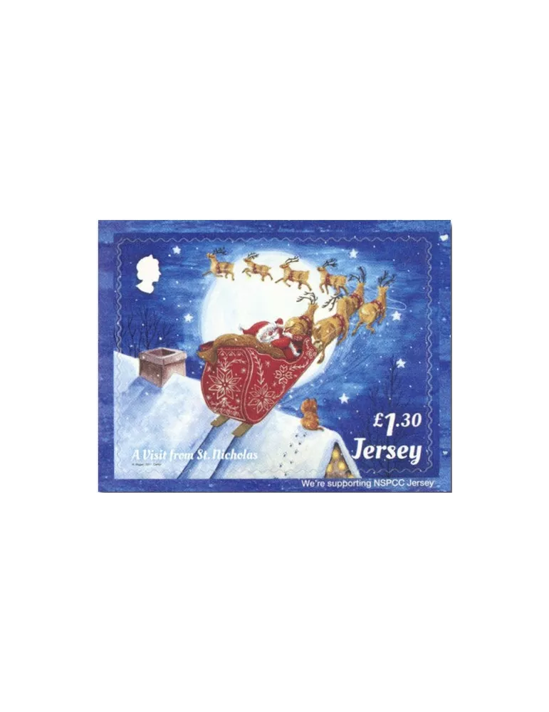 n° 2629/2636 - Timbre JERSEY Poste