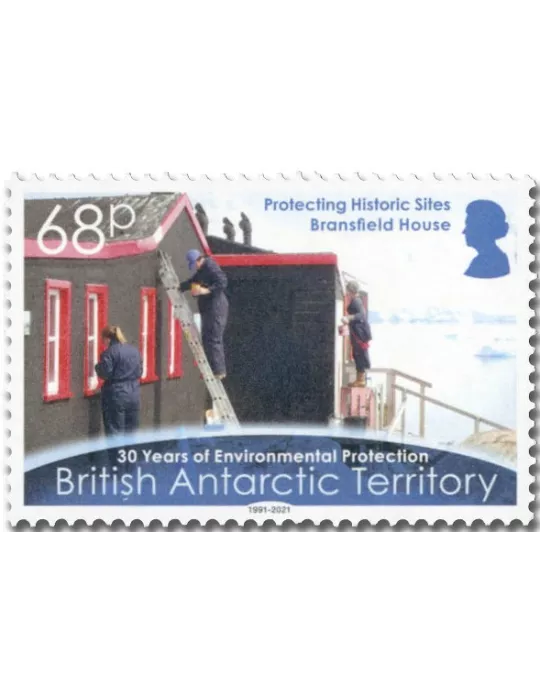 n° 784/787 - Timbre ANTARCTIQUE BRITANNIQUE Poste