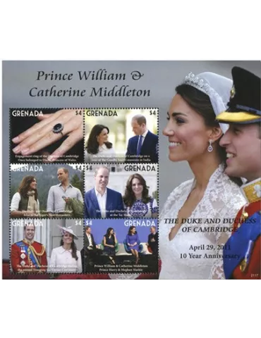 n° 6513/6518 - Timbre GRENADE Poste