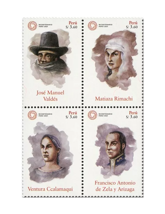 n° 2205/2208 - Timbre PEROU Poste