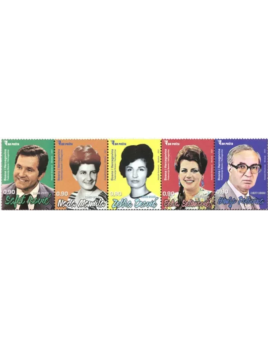 n° 868/872 - Timbre BOSNIE-HERZEGOVINE Poste