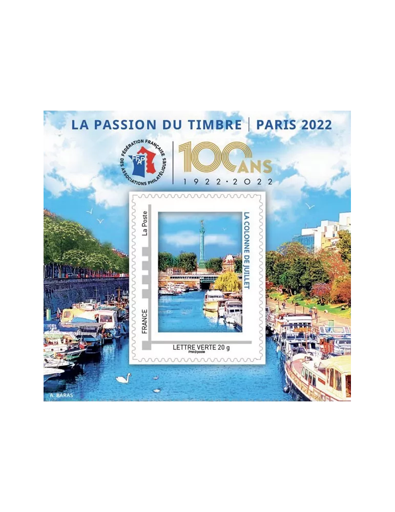 n° 20 - Timbre France FFAP