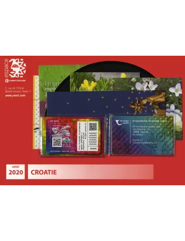 n° 1322/1385 - Timbre CROATIE Année Complète (2020) 2