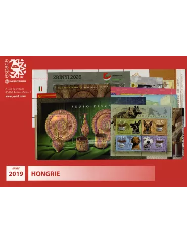 n° 4727/4772 - Timbre HONGRIE Année Complète (2019) 2