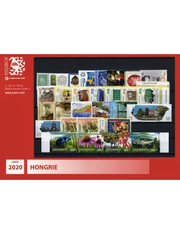n° 4773/4809 - Timbre HONGRIE Année Complète (2020)