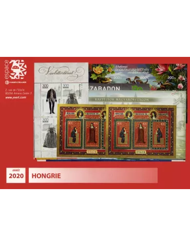 n° 4773/4809 - Timbre HONGRIE Année Complète (2020) 2