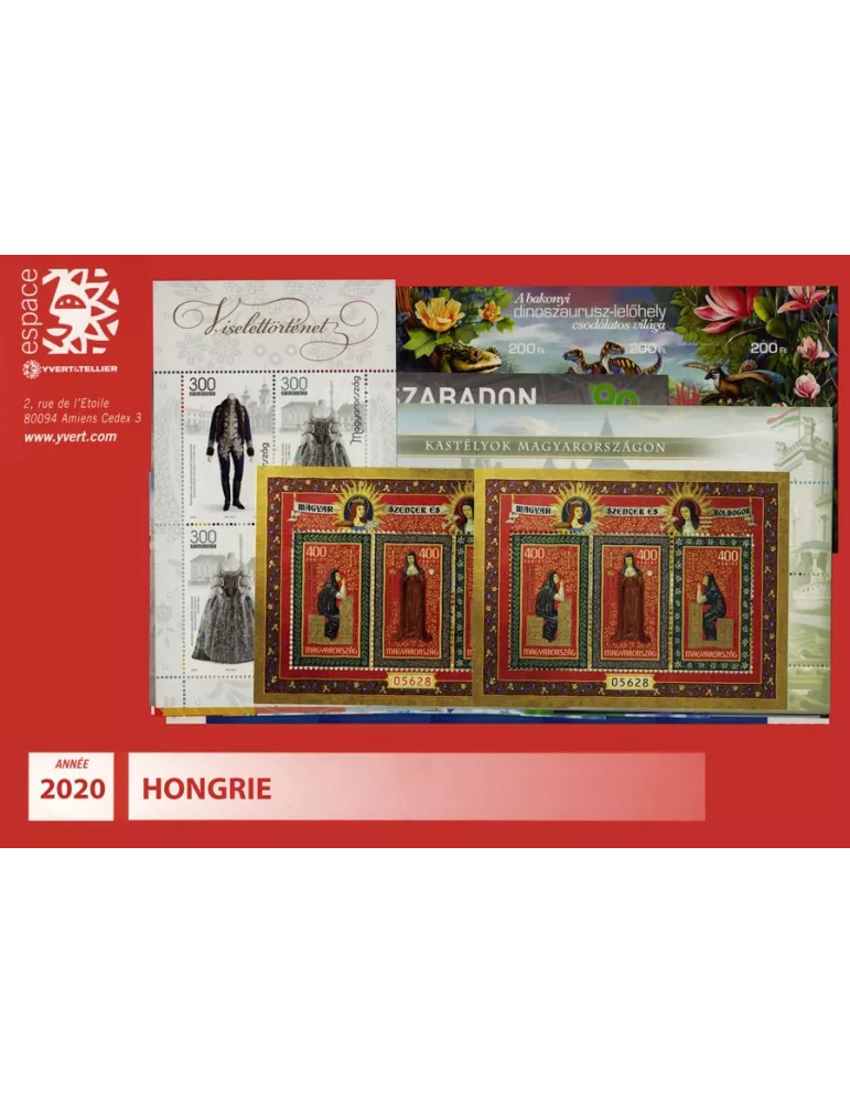 n° 4773/4809 - Timbre HONGRIE Année Complète (2020)