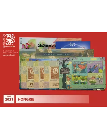 n° 4810/4843A - Timbre HONGRIE Année Complète (2021) 2