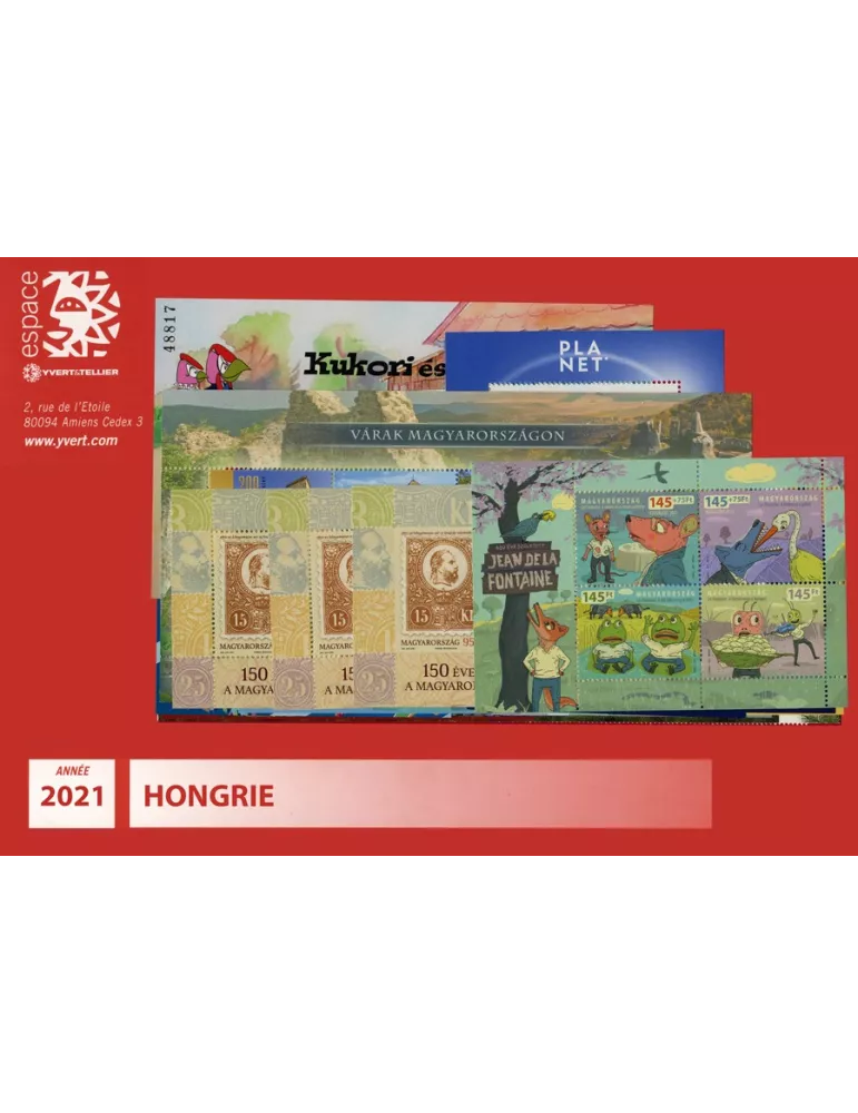 n° 4810/4843A - Timbre HONGRIE Année Complète (2021)