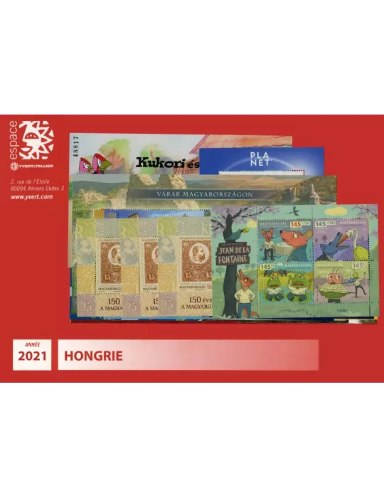 n° 4810/4843A - Timbre HONGRIE Année Complète (2021)