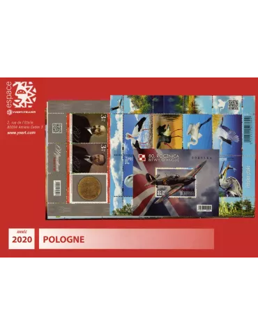 n° 4748/4831 - Timbre POLOGNE Année Complète (2020) 2