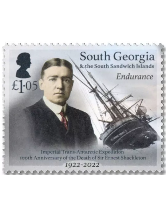 n° 774/777 - Timbre GEORGIE DU SUD Poste