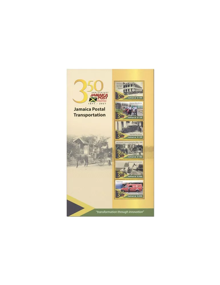 n° 62 - Timbre JAMAIQUE Blocs et feuillets