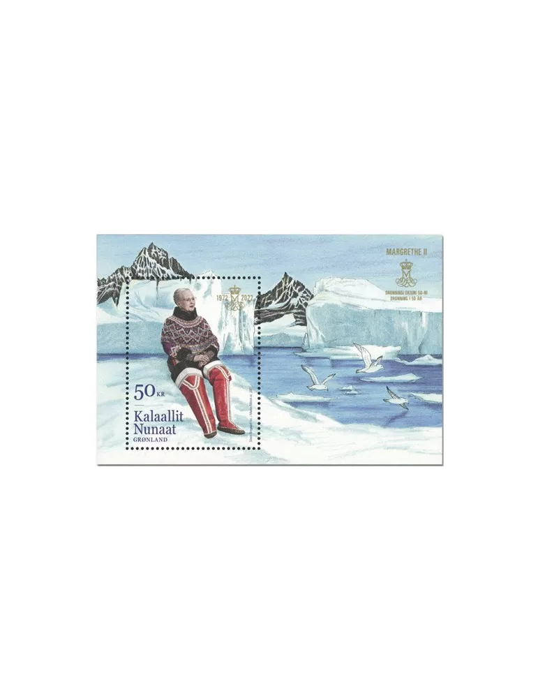 n° F870 - Timbre GROENLAND Poste