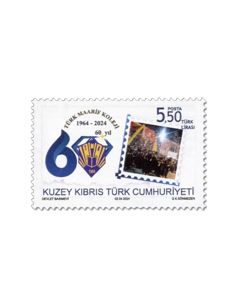 n° 854/855 - Timbre CHYPRE TURC Poste