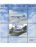n° 188 - Timbre SURINAM Blocs et feuillets